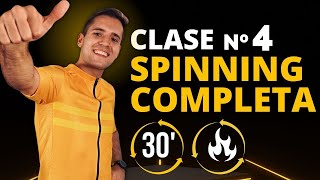 SPINNING COMPLETA 04  | Clase de Spinning completa en Español en 30 minutos. Comercial | JUANGOMEZTV