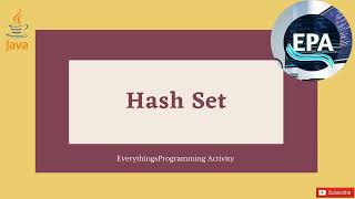 what is Hash Set In Java || Hash Set basic mathod- add , remove , clear ,contains , size
