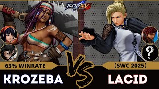 KOF XV⭐KROZEBA (Darli/Nakoruru/Haohmaru) vs LACID (Mature/Vice/Random)⭐Ranked Match - 01/25