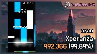 [osu!mania] aran - Xperanza [Xtravaganza] FC