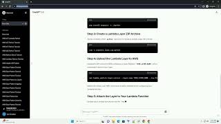 aws lambda python requests layer