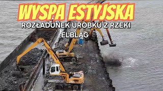 WYSPA ESTYJSKA - ROZŁADUNEK UROBKU Z RZEKI ELBLĄG