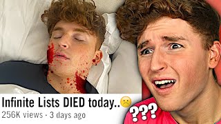 Someone Made A Video Saying I DIED.. (WTF)