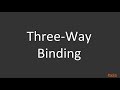 Angular 5 Fundamentals: Three-Way Binding Versus Two-Way Binding| packtpub.com