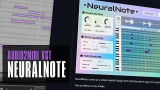 Neural Note: A Free VST Plugin for Audio to MIDI Conversion