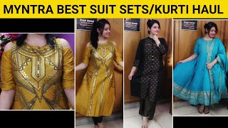 myntra palazzo suit set