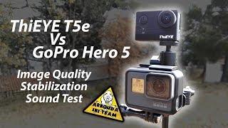 ThiEYE T5e Vs GoPro Hero 5 Image Quality-EIS-Sound TEST by Arkouda