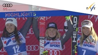 Highlights | Worley makes back-to-back GS wins | FIS Alpine