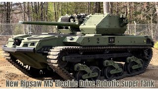 1600 HP | New Ripsaw M5 Electric Drive Robotic Super Tank by Howe and Howe Tech