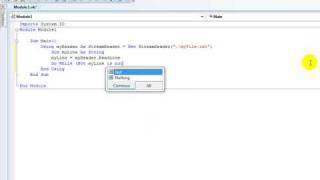 Visual Basic.Net Console App Part 2