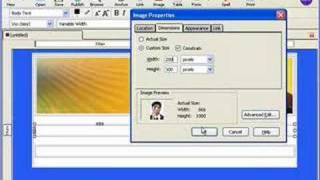 How To Make A Table Layout In NVU