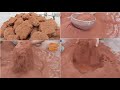 ASMR: Pure Red dirt floor crumbling sifting&Pouring Requst video