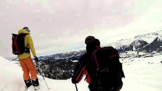 Skitour vom Ifen über Gottesacker Toreck Hirschegg im Kleinwalsertal