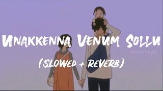 Unakkenna Venum Sollu | Benny Dayal |slowed reverb | lyrics video