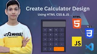 Modern Calculator App using HTML CSS & JavaScript 🔥 | Beginner Friendly Project
