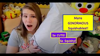 More GINORMOUS Squishables | So cute and squishy | Comfort Food and Fantasy Squishables