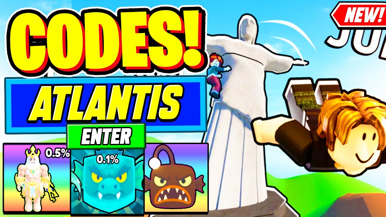 ôüá ånewôüá å All Working Atlantis Update Codes For Climb And Jump Tower