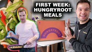 Trying Instagram Products! Hungryroot Easy Healthy Meal Kit and Grocery Delivery