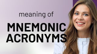 Mnemonic Acronyms: Unlocking the Secrets of Easy Learning