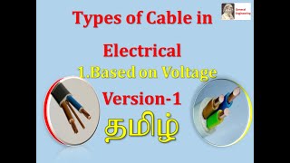 Types of cable in Electrical Version 1(Based on Voltage)