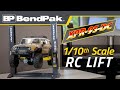 NEW BendPak XPR-9S-DC! The Ultimate Lift For The RC DIY'er! (RC4WD 1/10th scale RC lift)