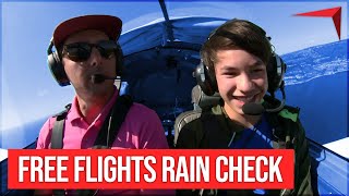 Rain Check for 200 FREE FLIGHTS | SkyWest \u0026 Sling Pilot Academy Elite Partnership Event