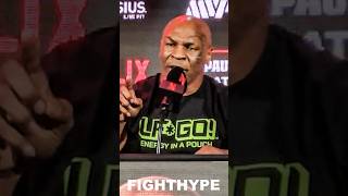 ANGRY Mike Tyson PUNKS Reporter for DISRESPECTING him as OLD GIMMICK vs Jake Paul