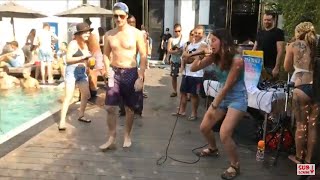 Chiang Mai Nomad Summit 2018 🌴🌊 Pool party (ft. Suwana girl rapping in Thai)