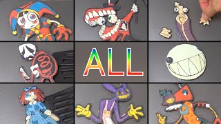 The Amazing Digital Circus Pancake Art - Pomni, Caine, Jax, Kinger, Bubble, Ragatha, Gangle, Zooble