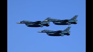 2022/11/26　築城基地航空祭2022予行 航空自衛隊 F-2 オープニングフライト