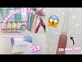 TRYING THE VARNAIL GEL TIP STARTER KIT + SOLID GLUE GEL | 3XL SOFT GEL TIPS | EASY NAILS AT HOME