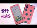 DIY mobile phone/ DIY mobile making with paper/easy paper craft