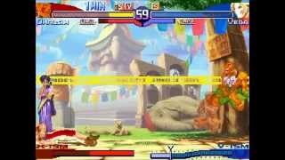 GGPO - Street Fighter Alpha 3 -  Princesa(BRA) Vs Holyfighter-Cassiano(BRA)