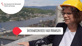 Kristina Vogt auf Informationsreise nach Norwegen