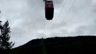 Jasper Skytram going up