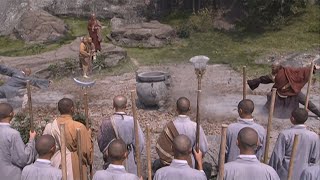 Kung Fu Film!Powerful evil monk provokes Shaolin Temple,unaware of the hidden peerless master within