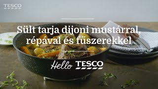 Sült tarja dijoni mustárral répával és fűszerekkel | Tesco Receptek