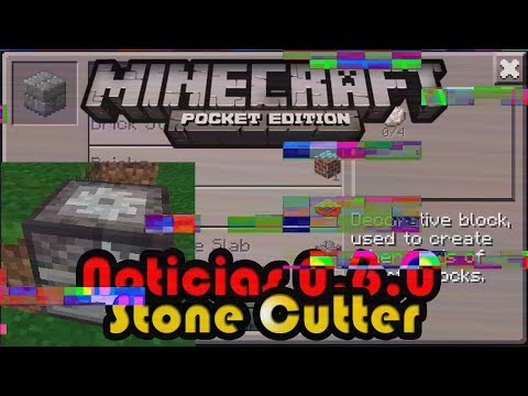 Noticias Minecraft PE 0.6.0 | Stone Cutter o Cortadora de Piedra | Johan Bernhardsson Noticias Minecraft PE 0.6.0 | Stone Cutter o Cortadora de Piedra | Johan Bernhardsson