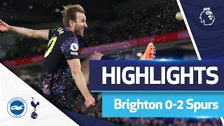 Romero and Kane seal south coast win | EXTENDED HIGHLIGHTS | Brighton 0-2 Spurs