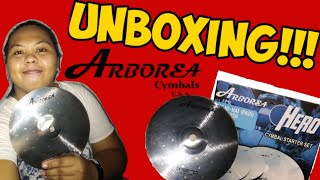 UNBOXING | Arborea Cymbals | Hero Practice Set + Splash #Unboxing #Arborea #Cymbals