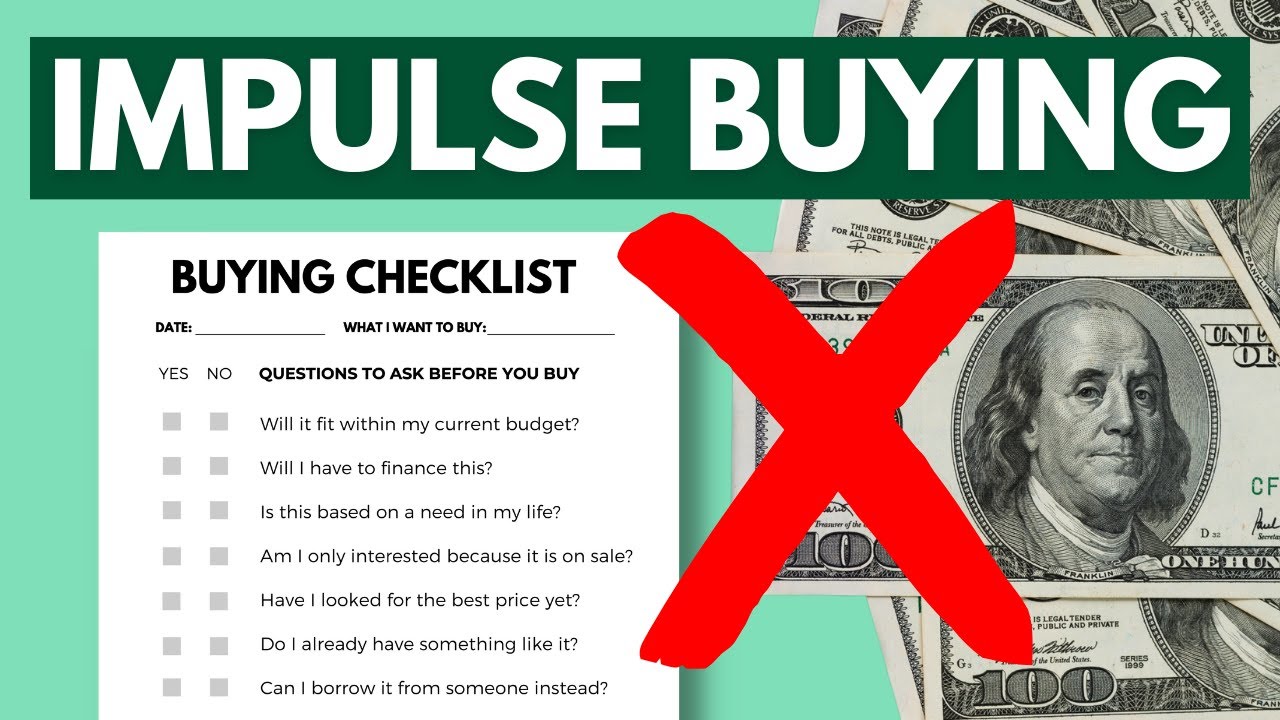 How To Stop Impulse Buying - YouTube