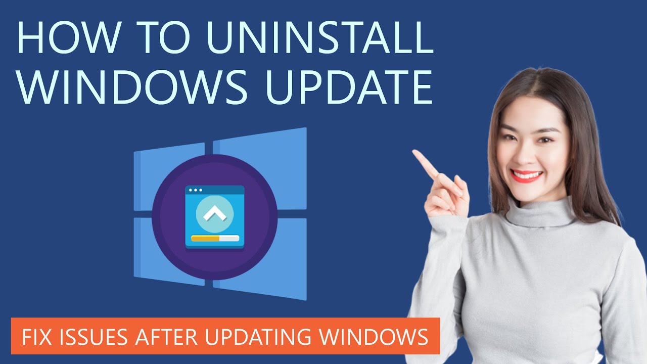 How To Uninstall Updates From Windows 10 - YouTube