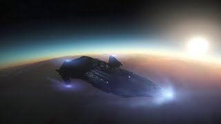 Star Citizen | Quantum Travel from ArcCorp to Crusader [4K]