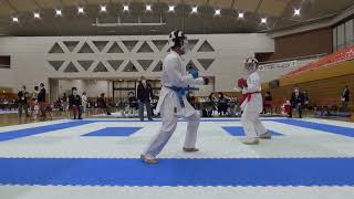 埼玉県大会中学生男子個人組手決勝戦 Junior high school boys individual kumite final