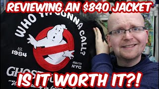 Reviewing an $840 Ghostbusters jacket... IS IT WORTH IT?!