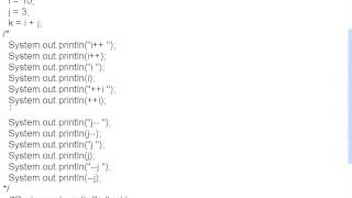 Java Part 3 Arithmetic operations