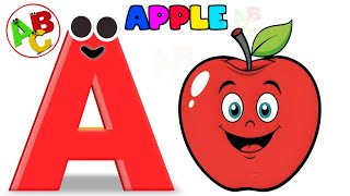 ABCD Video | English Alphabet | A for Apple a a Apple | ABC SONG'S | A to Z Rhymes