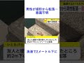 男性が堤防から転落…意識不明