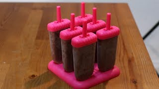 How to make Fudge Popsicles Fudgesicles - Easy Homemade Fudge Pops Recipe