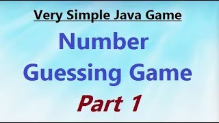 Java GUI - Number Guessing Game (Design UI)
